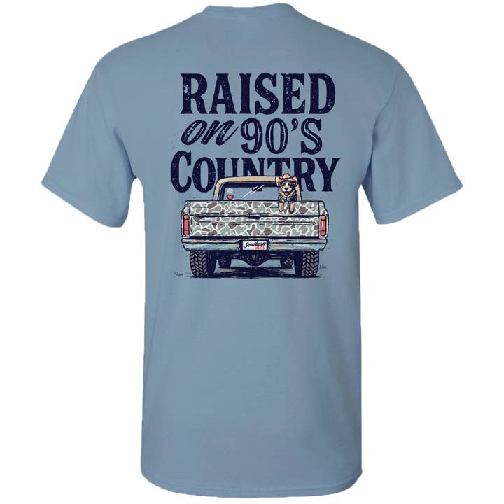 2783 Raised 90's Country-Stone Blue for wholesale by Girlie Girl Originals