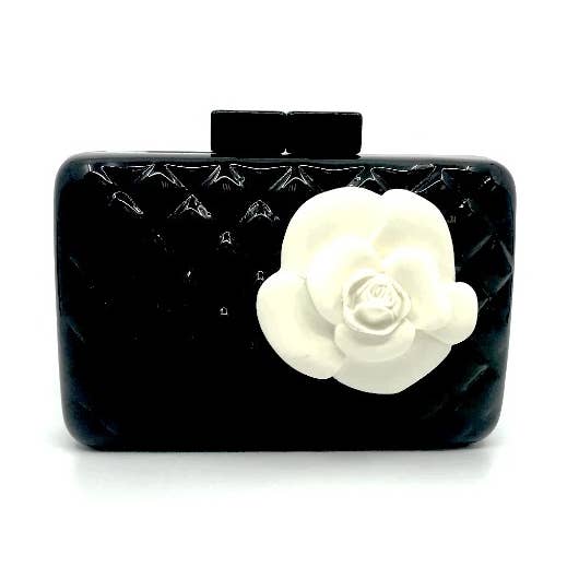 Sea Lily - Wholesale Clutch Bag - Women's - 7004 - White Rose Clutch0