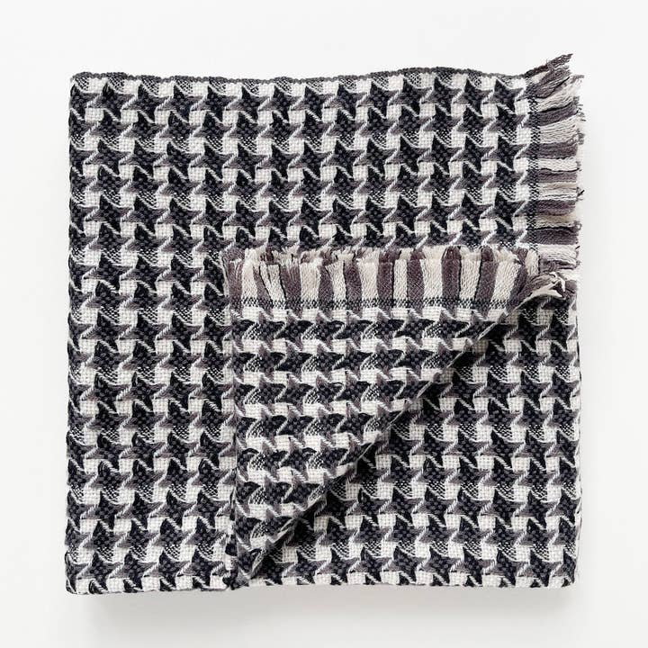 Houndstooth Check Cashmere Scarf for wholesale by LuluLane