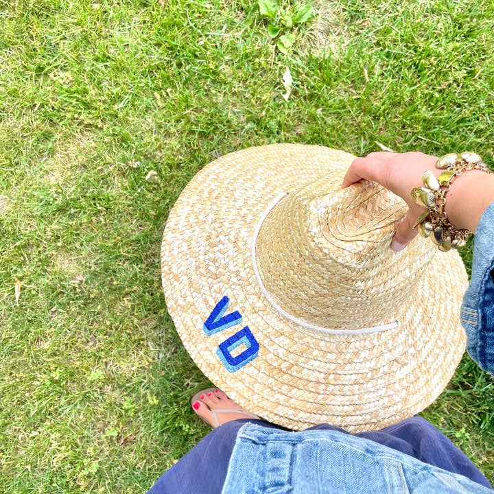 The Monogram Corner - Wholesale Straw Hat - Women's - BEACHCOMBER STRAW HAT8