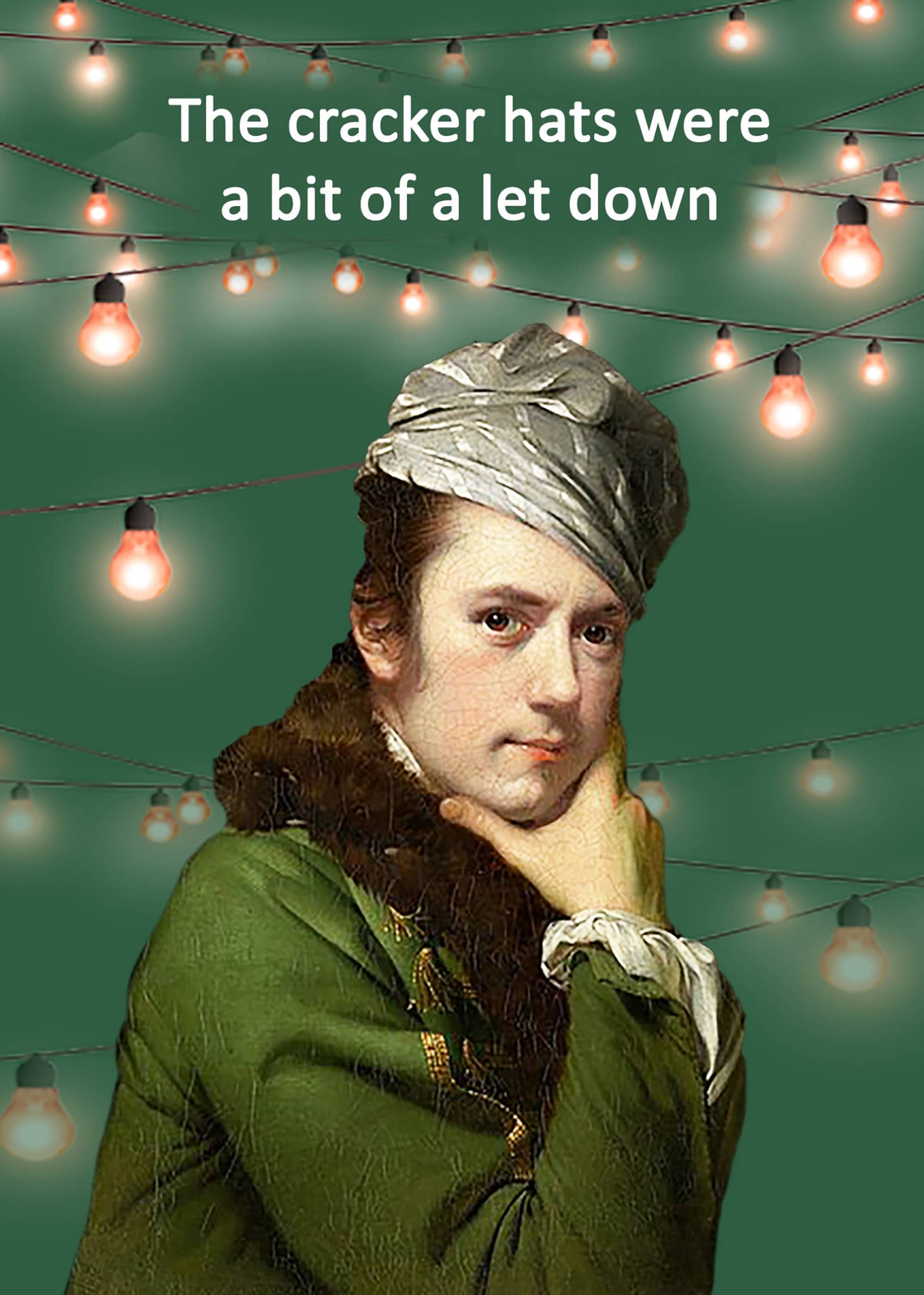 Go La La – wholesale Christmas card – Party Hats Christmas Card (SKU: BBX24) 1