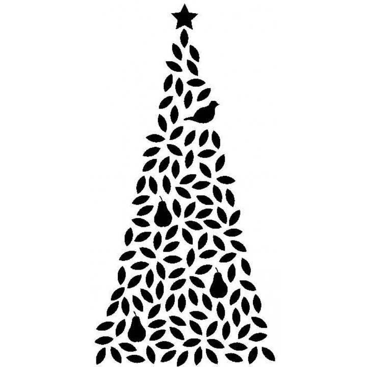 Partridge In A Pear Tree Cling Rubber Stamp for wholesale by Stamp Addicts