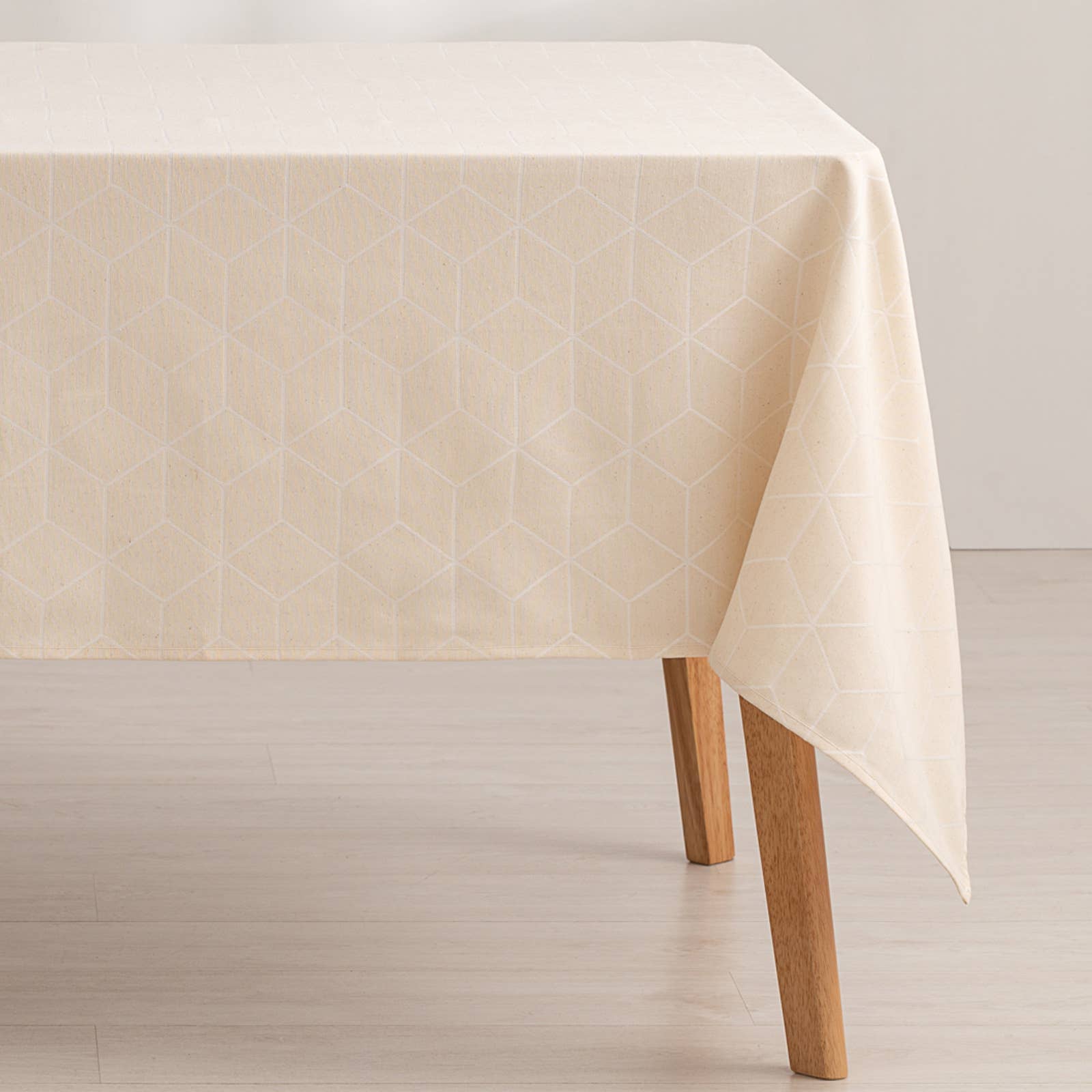 GAMUSI - Vendita all'ingrosso Tovaglie - Tovaglia impermeabile in cotone jacquard geometric LINE18