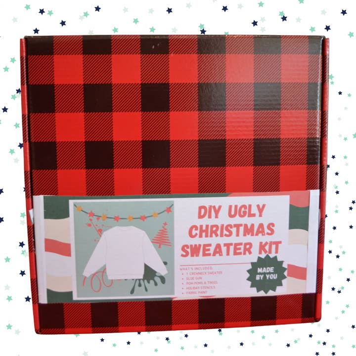 DIY Ugly Holiday Sweater Kit for wholesale by Original Genes