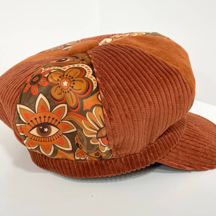 Stan and Gwyn – wholesale Newsboy/Schoolboy Hat - Dam – Baker pojke hatt, 60S platt mössa, De. Beatles Style Cap.
