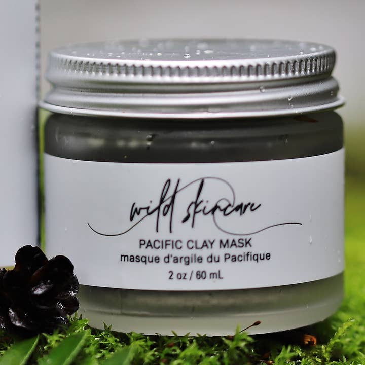 Pacific ler maske kystnære samling for engroshandel hos Wild Skincare