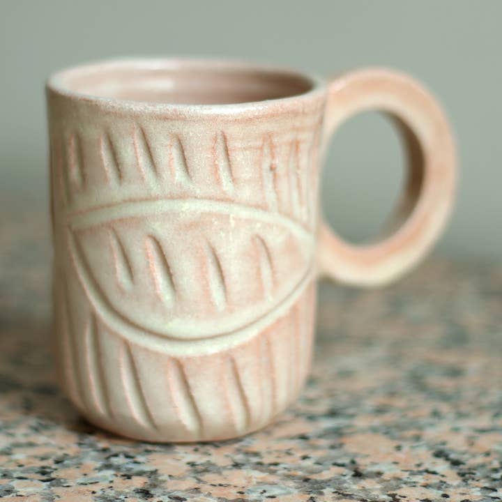 Taza Blanca Becher - Handgefertigt in Oaxaca für den Großhandel von LUZ Collection