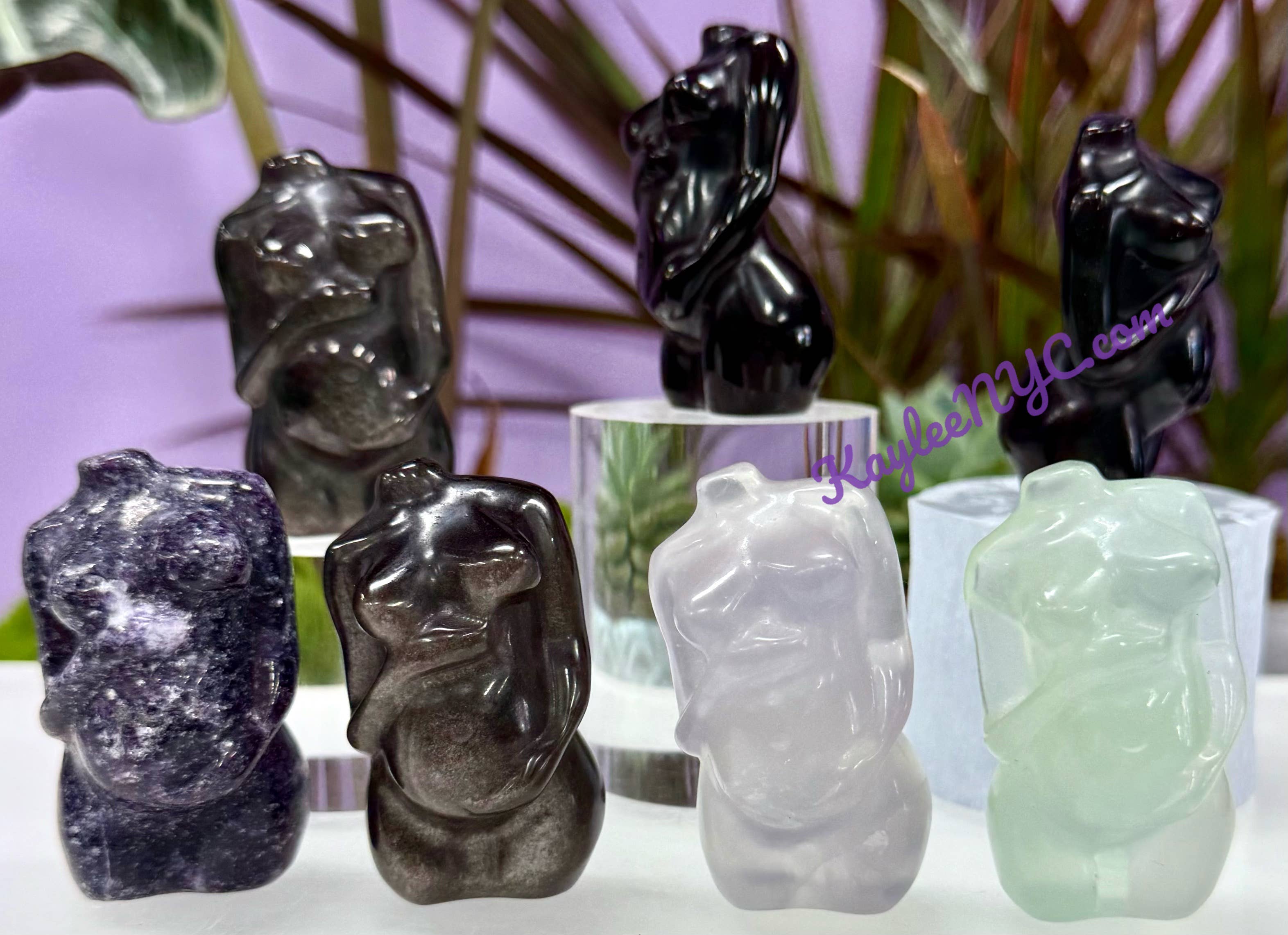 KayleeNYC - Wholesale Spiritual Stone/Crystal - Natural Mixed Crystal Pregnant Goddess2