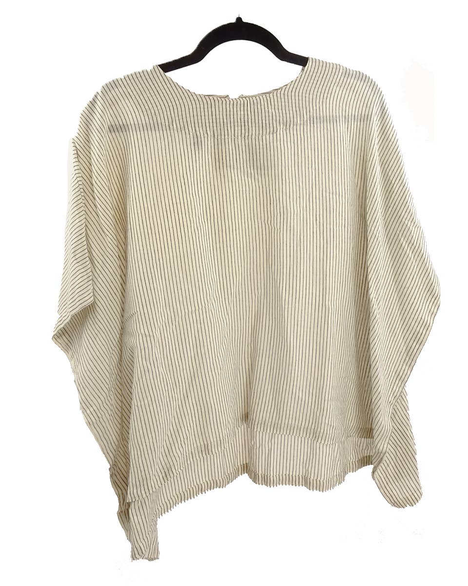 Zig Zag Asian Collection - Wholesale Blouse - Women's - Striped Box Top6