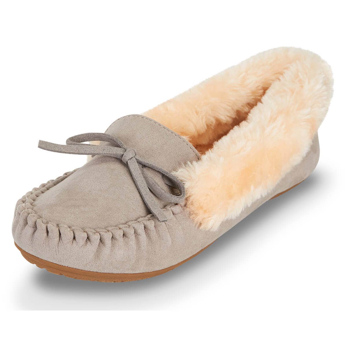 Floopi – Großhandel Hausschuhe – Damen – Damen-Hausschuhe Melani Mokassin aus Kunstwildleder1