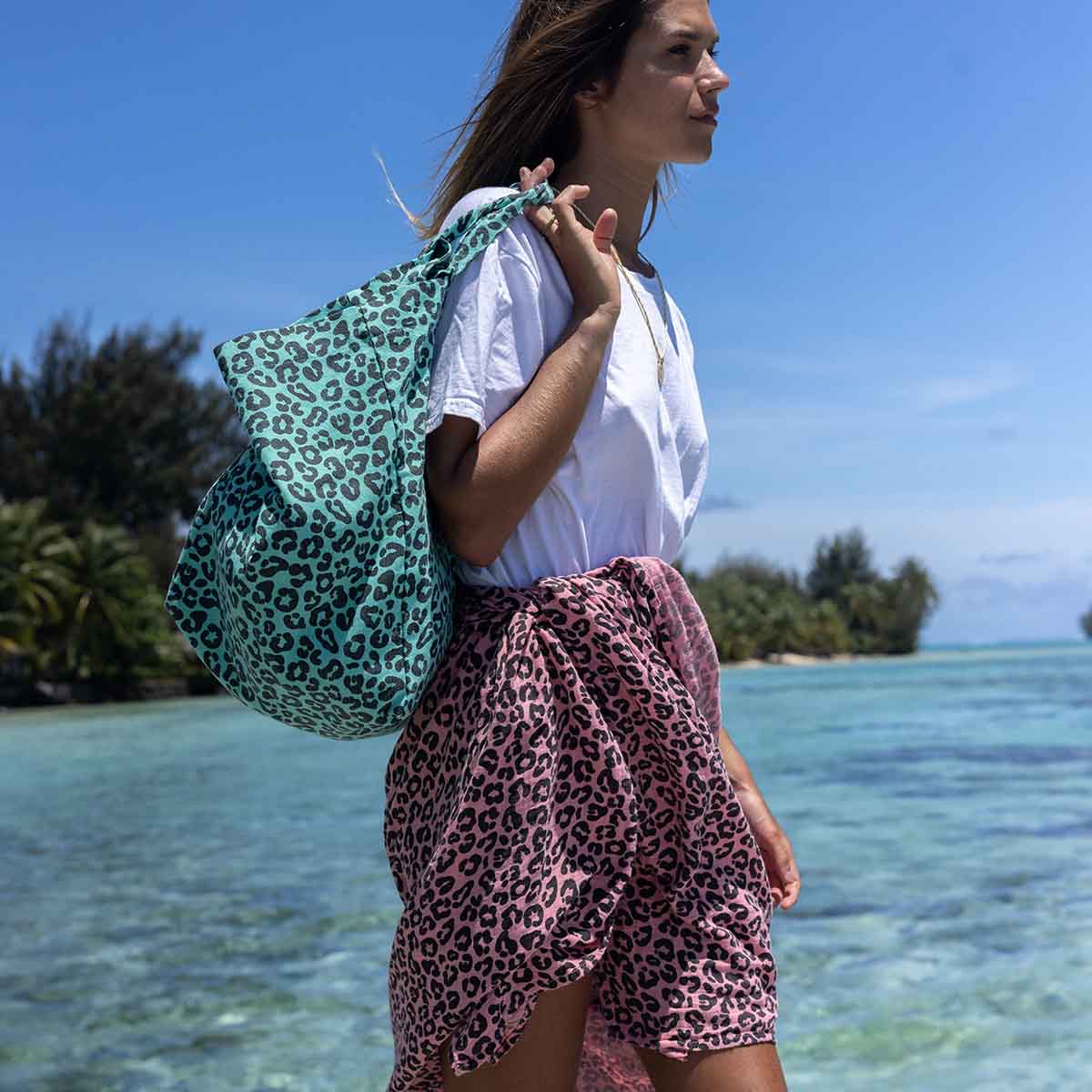 Rose in April - Wholesale Swim Cover Up - Women's - LOUISA PAREO GRAOU STRAWBERRY0