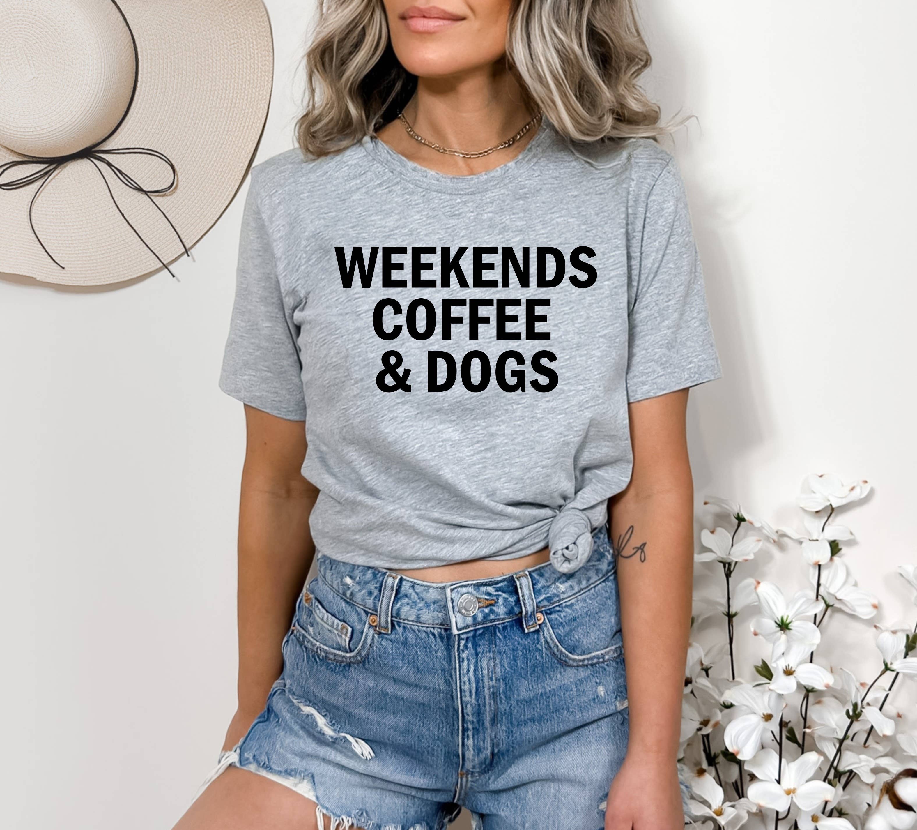 Oakbury Designs - Vendita all'ingrosso Felpa stampata - Unisex - Fine settimana, caffè e cani5