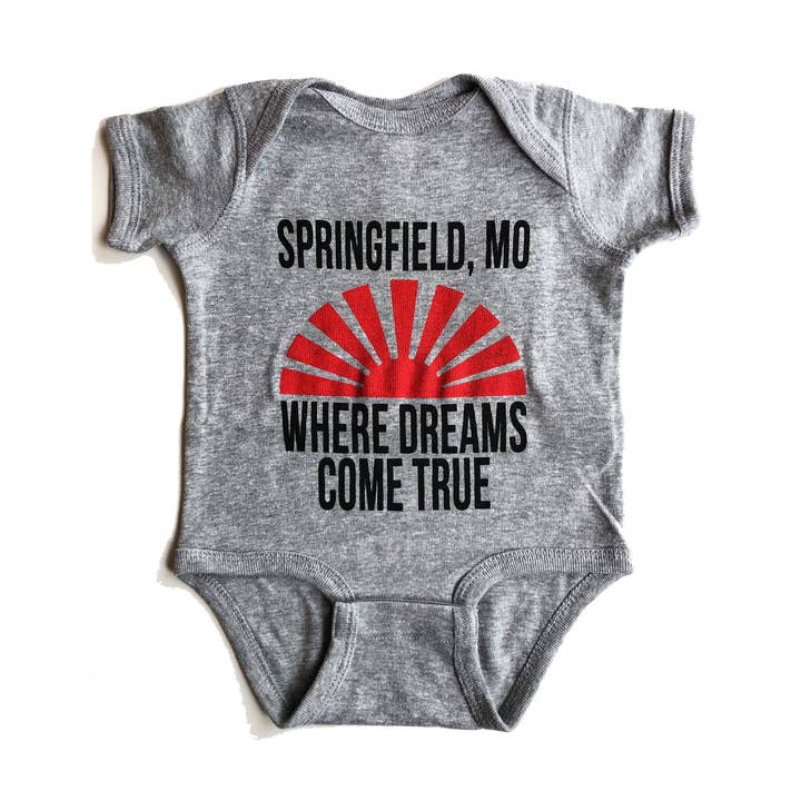 Dreams Come True Onesie - Grijs voor wholesale door 5 Pound Apparel