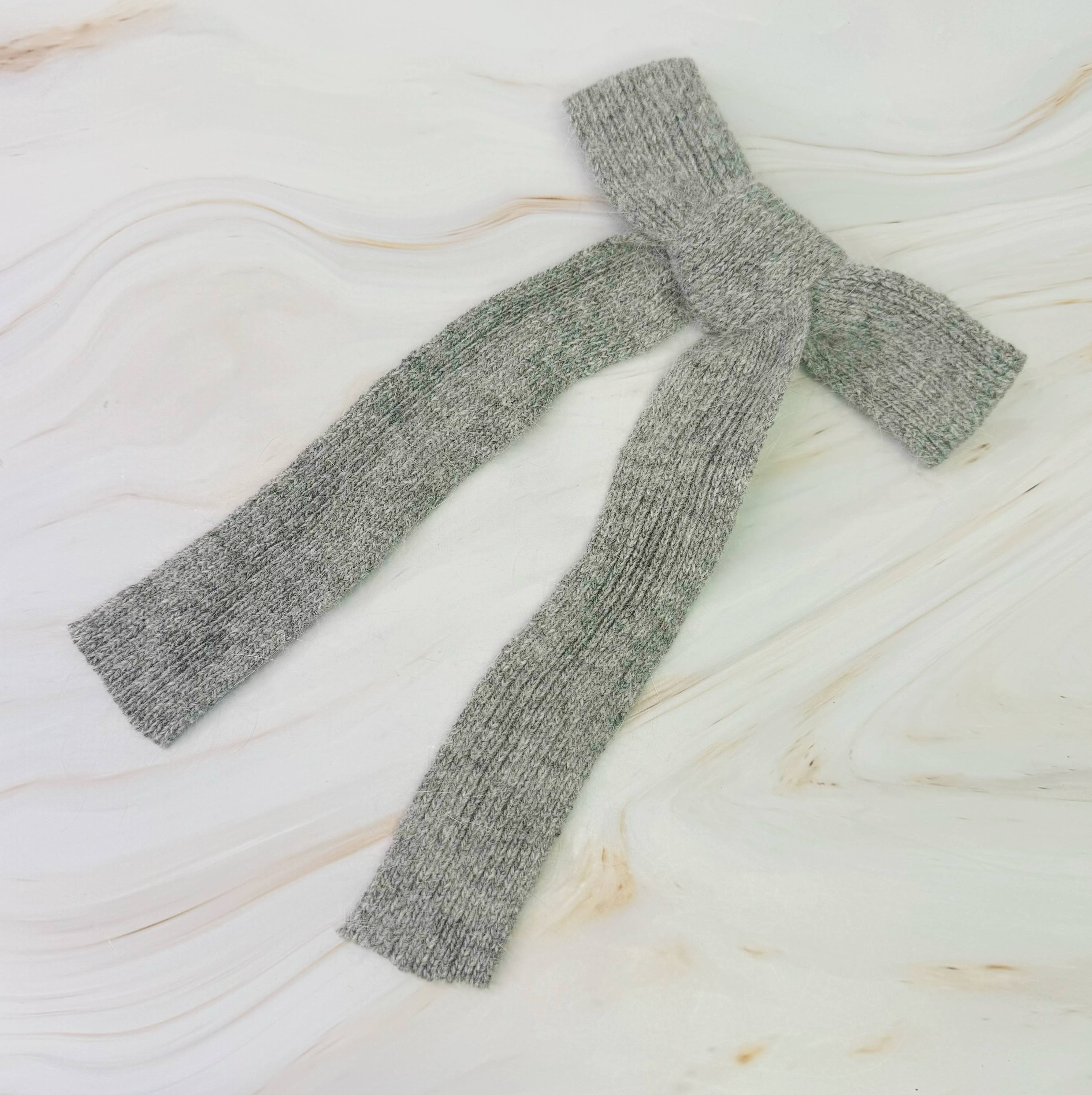 Ellison+Young – Clips para cabelo - Mulher por atacado – Grampo de cabelo Precious Preppy Yarn Bow2