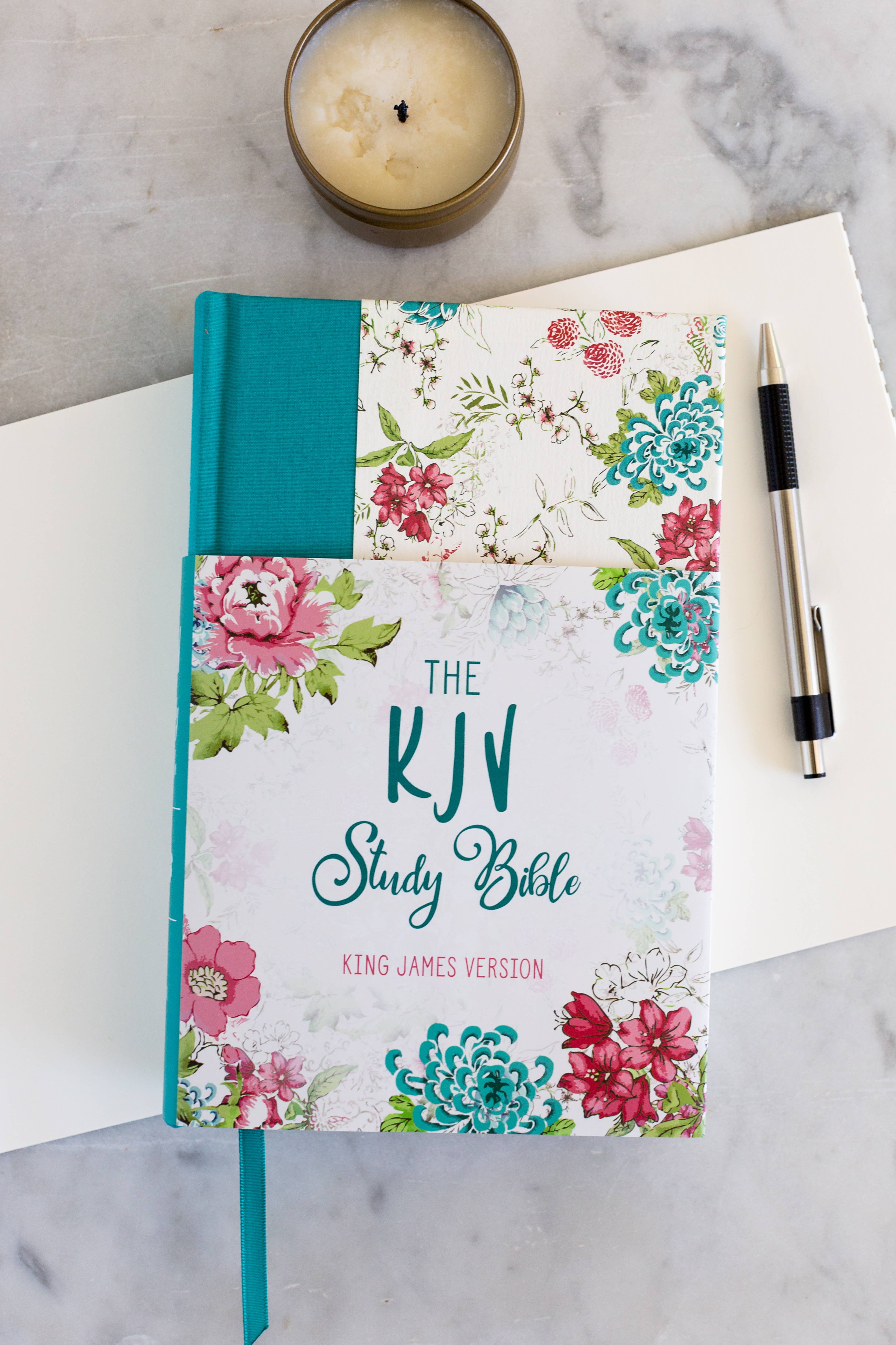 Barbour Publishing, Inc. - Wholesale Religion - Kjv Study Bible Wildflower Bouquet3