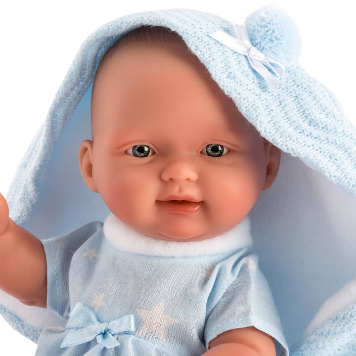 Llorens - Wholesale Doll - Kids - 10.2" Anatomically-Correct Baby Doll Braydon With Swaddle Bl