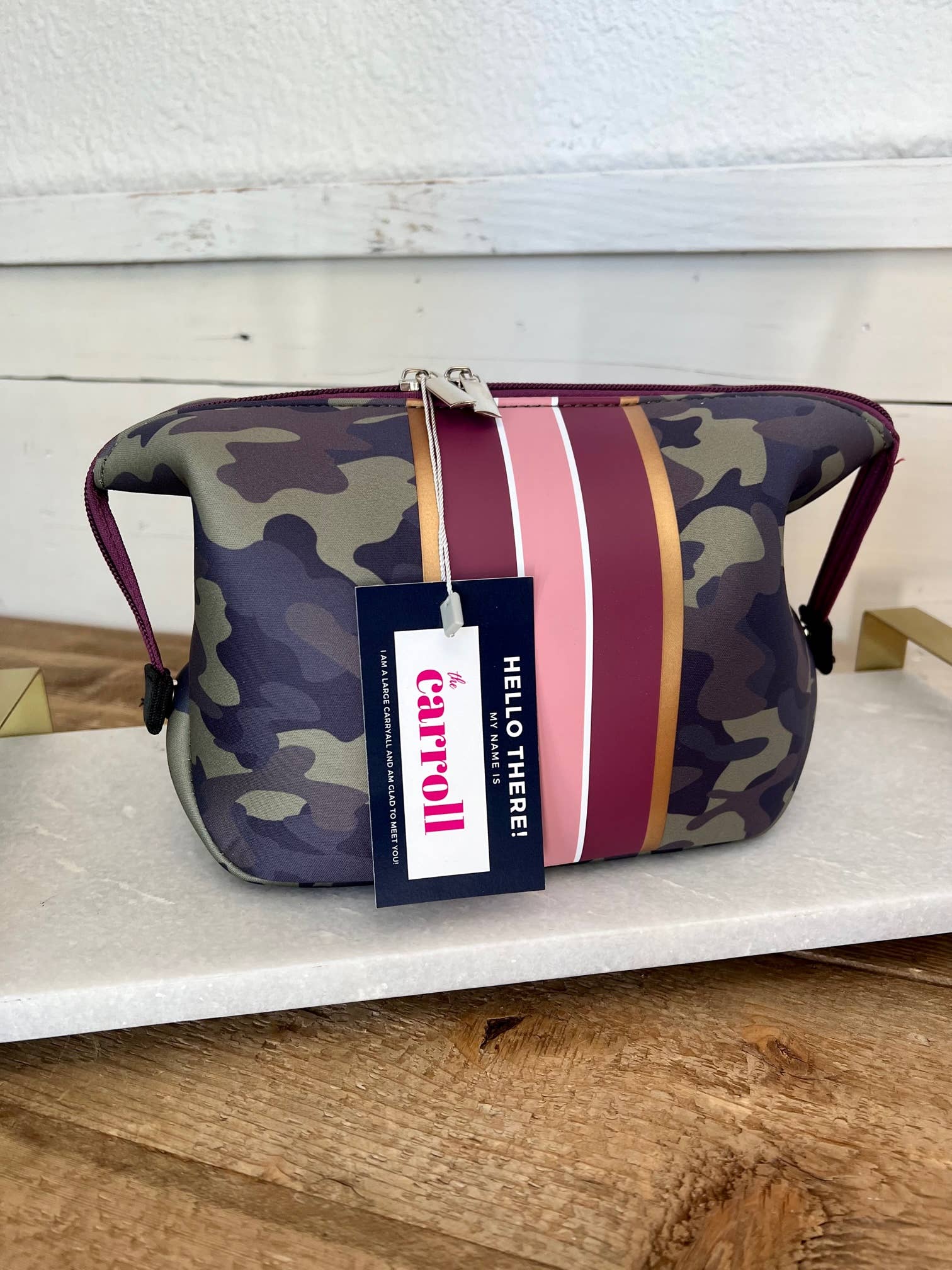 TAYLOR GRAY - Wholesale Makeup/Cosmetic Bag - The Carroll Large Neoprene Makeup Bag| shoptaylorgray1