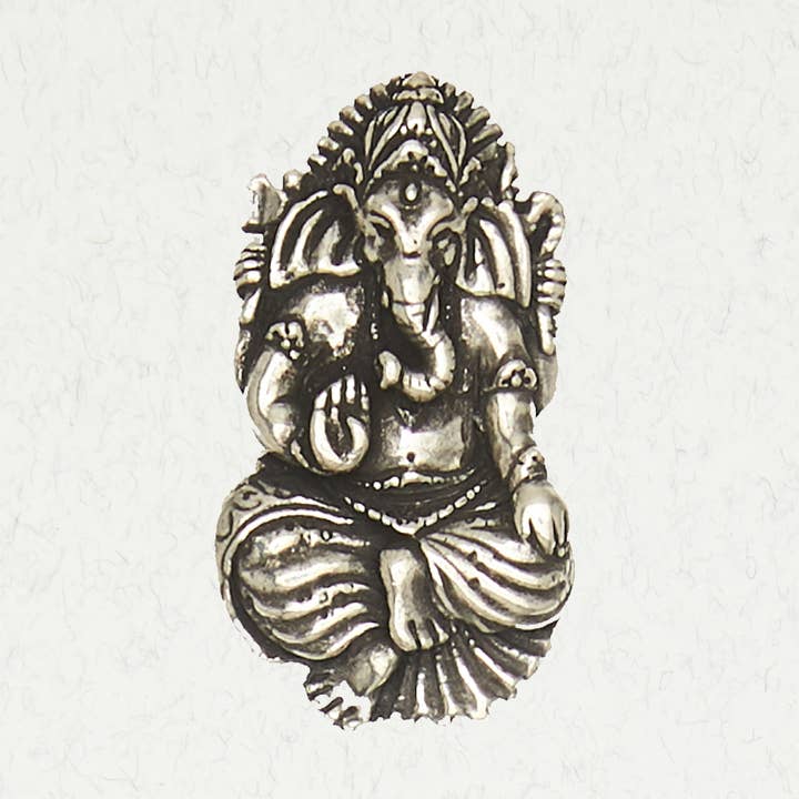 Nirvana LLC - Wholesale Individual Charm/Pendant - Hindu Pewter Pendant Necklace - Ganesh0