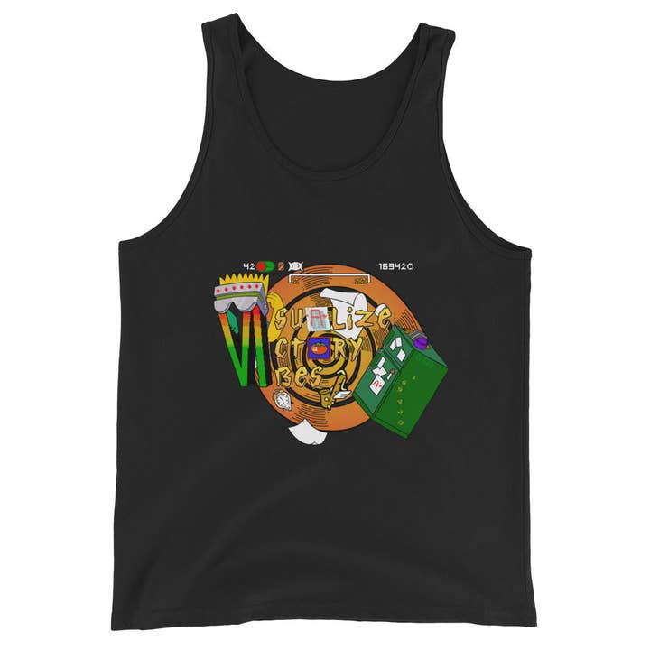 Visualize Victory Vibes (Tank Top) for wholesale by Summers Ink