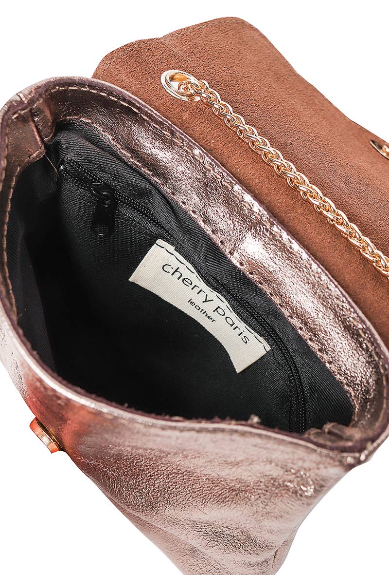 Cherry Paris - Wholesale Crossbody Bag - Women's - MINI PIA METAL Bag - 3973B21