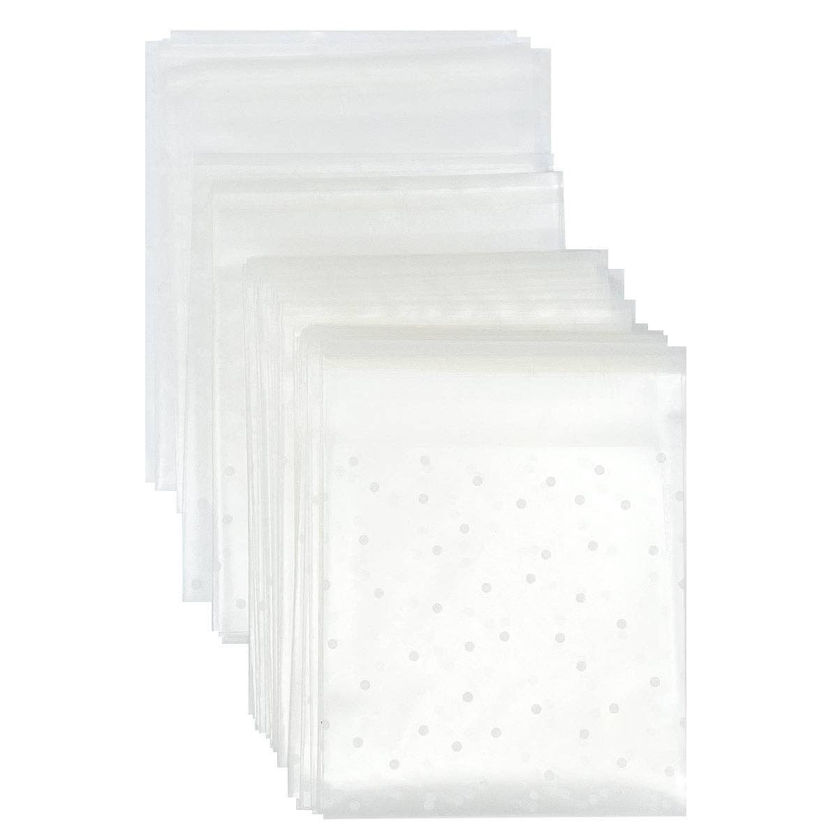 Wrapables.com - Wholesale Food Storage Wrap/Bag - Wrapables Transparent Self-Adhesive 4" x 4" Candy Cookie Bag18