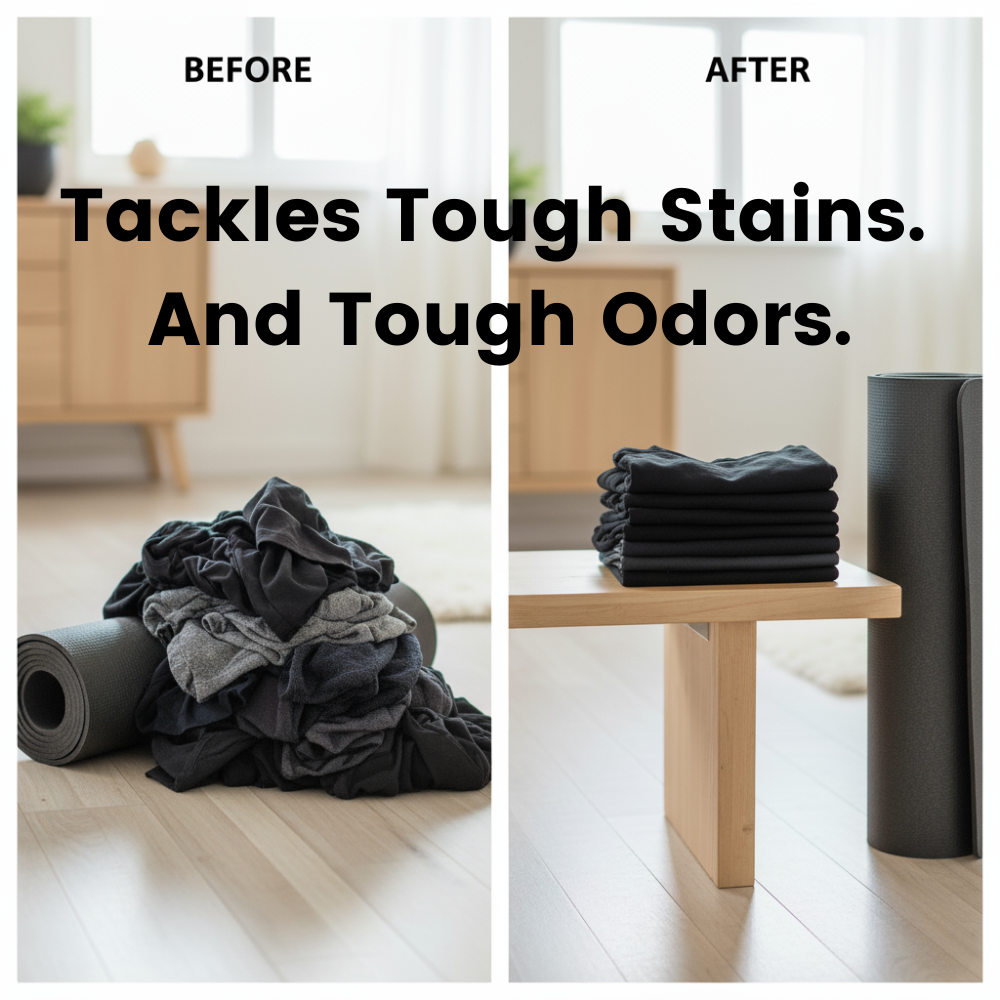 MamaP - Venta al por mayor Cápsulas/ polvos de detergente para ropa - Hojas de detergente para la ropa sin SLS para pieles sensibles3