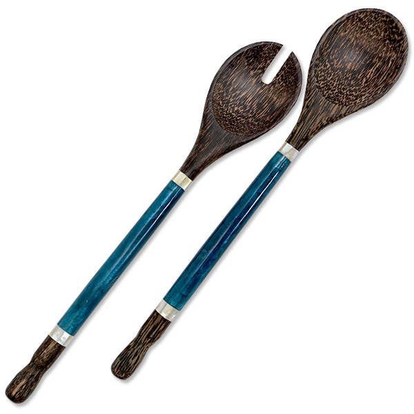Capiz & Palm Wood Server | Indigo for wholesale by Balizen by zen zen garden home
