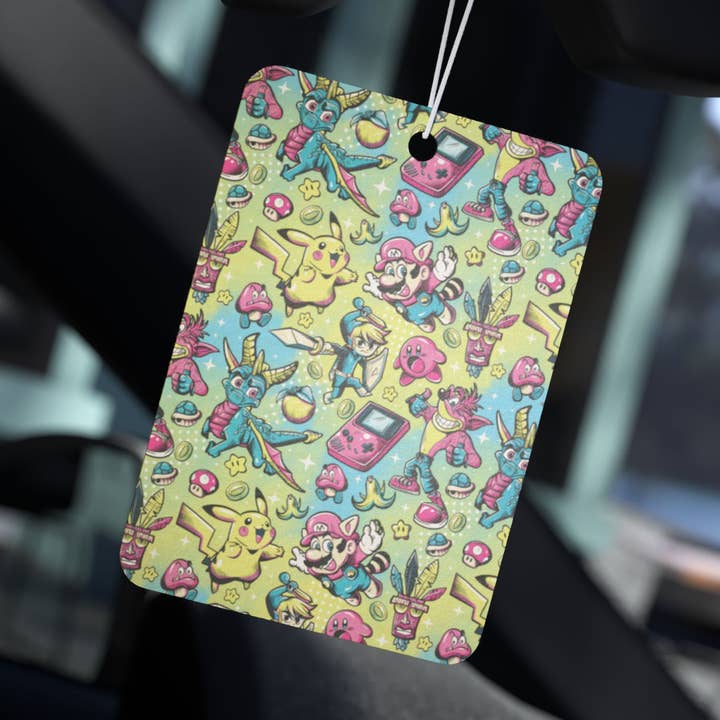 Désodorisant de voiture rétro des années 90 - Parfum cerise pour la vente par CultPOP