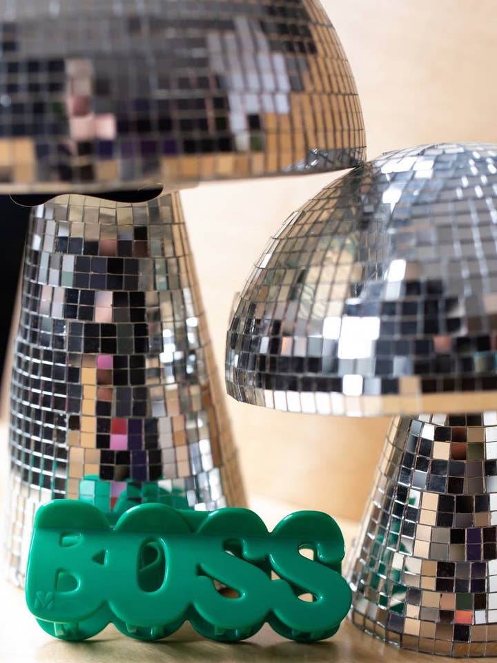 BOSS Word Claw in Mint for wholesale by Fizzy