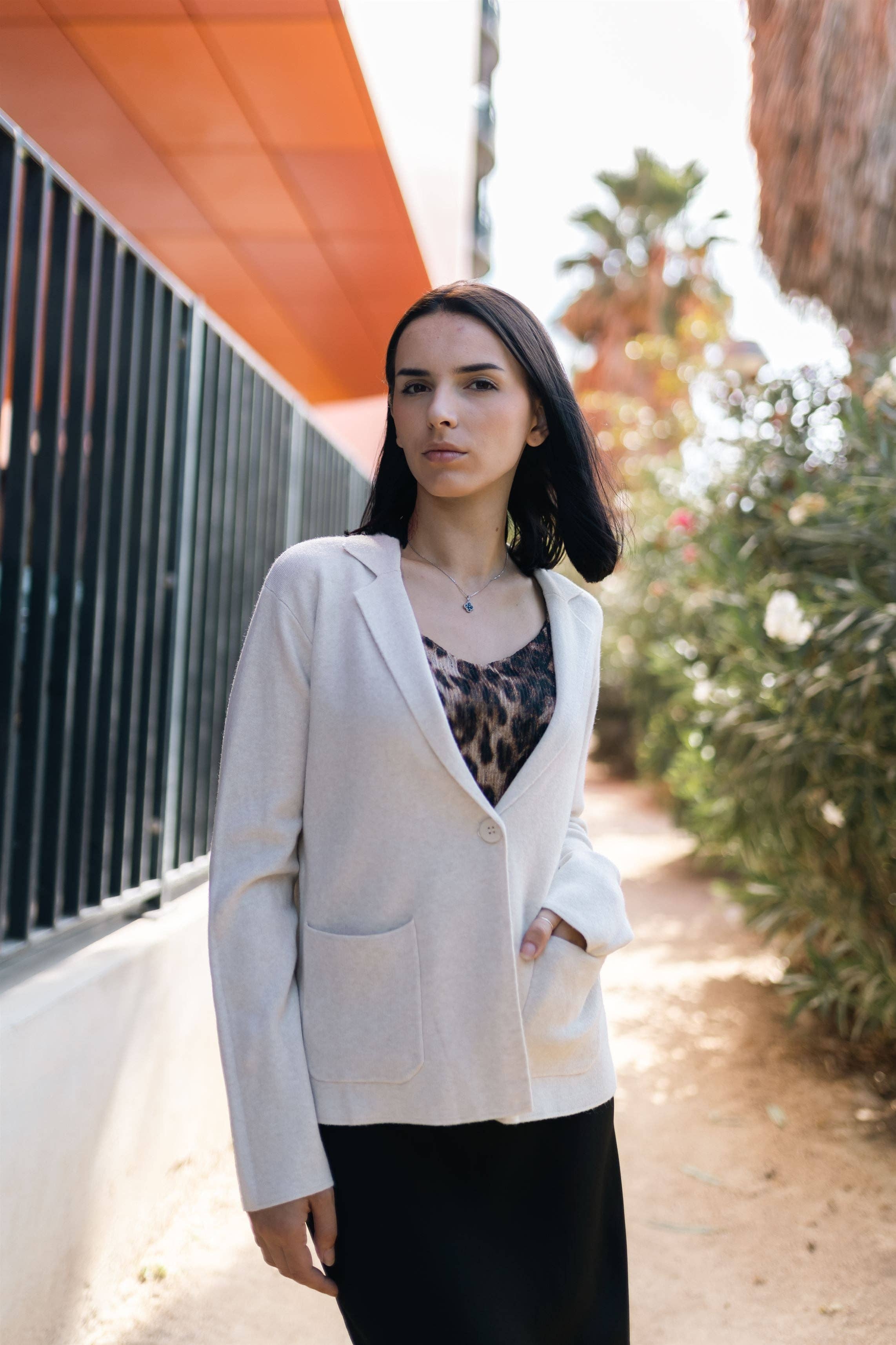 Cecile Wang - Wholesale Jacket - Women's - Soft blazer DSY90928