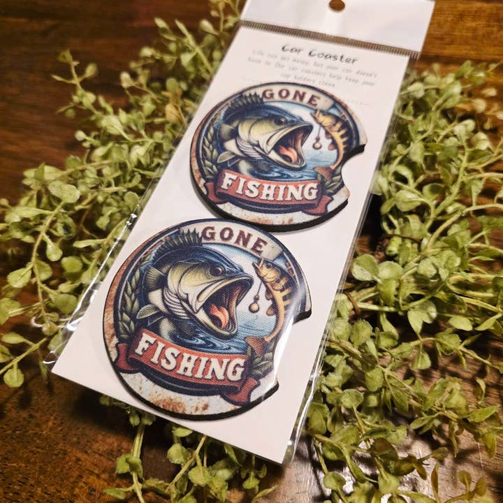 Autocoasterset voor wholesale door Magnolia On Main LLC