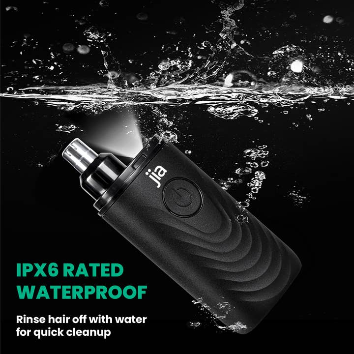 jia Personal Care - Wholesale Electronic Skincare Device - Jia WGM Nose Hair Trimmer in Midnight Black7