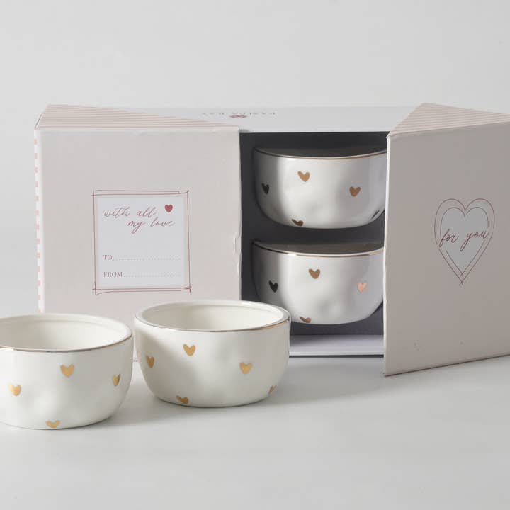 Set of 4 Snack Bowls for wholesale by Pampa Bay