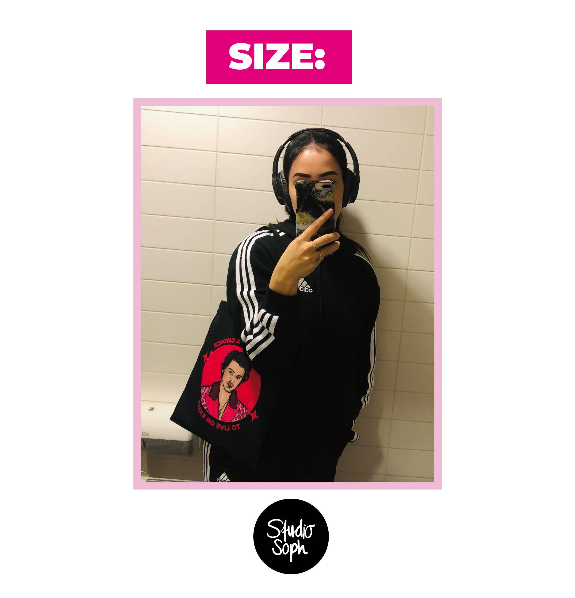 Studio Soph (We Pay Your Import Fees - We Ship DDP) - Wholesale Tote Bag - Women's - Harry Tote Bag3