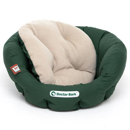 Doctor Bark - Vendita all'ingrosso Letto - Cani - Cuccia a cesta Doctor Bark beige - verde muschio7