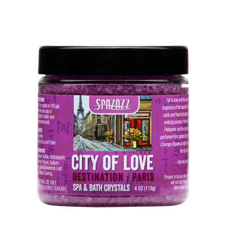 Spazazz – wholesale Badsalt – Kärlekens stad - Paris