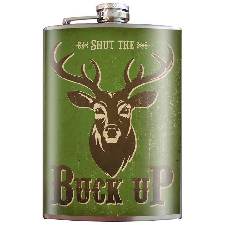Lucky Jack - Wholesale Flask - Flask - Buck Up!, Lifestyle3