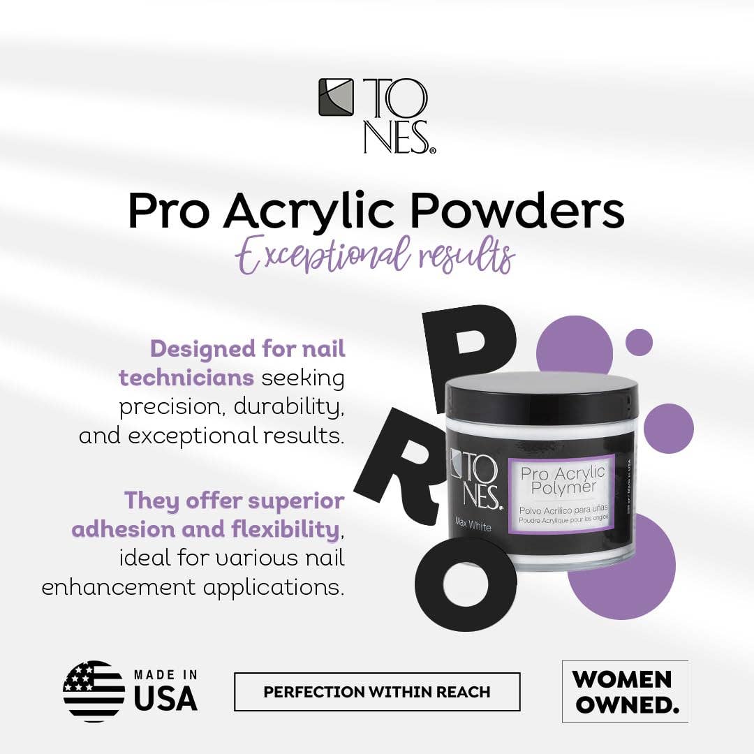 Tones Acrylics | Gels | Nail Art | Nail Tools & Accessories - Wholesale Nailcare Set - Pro Acrylic Powder: Cover Almond5