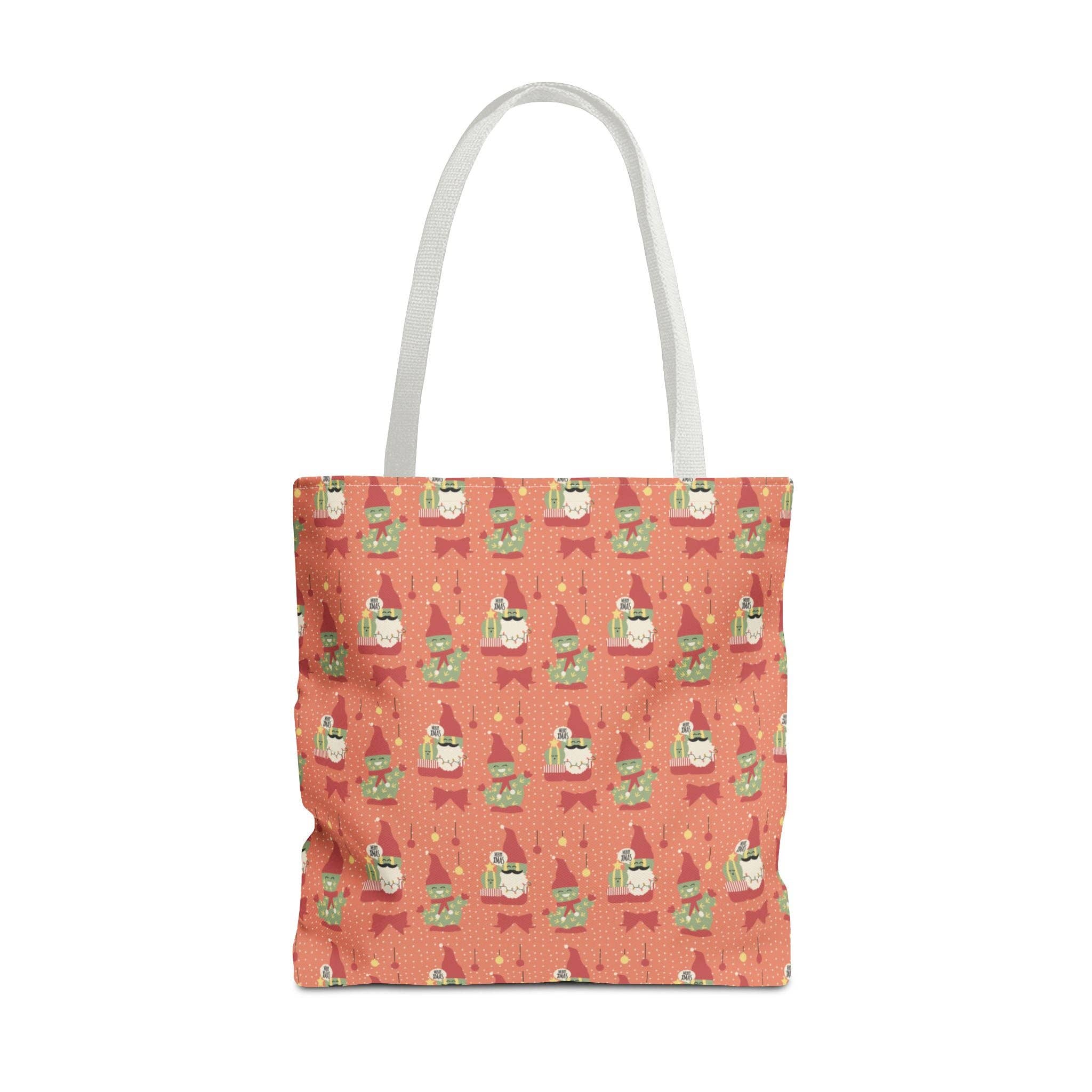 Happythings76 - Wholesale Tote Bag - Women's - Christmas Cactus Gnome Gift Tote Bag — Cute Holiday Carry-All 🎁✨6