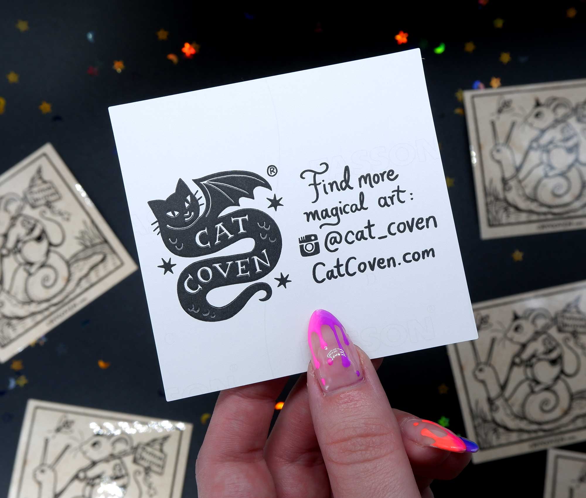 Cat Coven - Wholesale Sticker - Potion Delivery - Sticker2