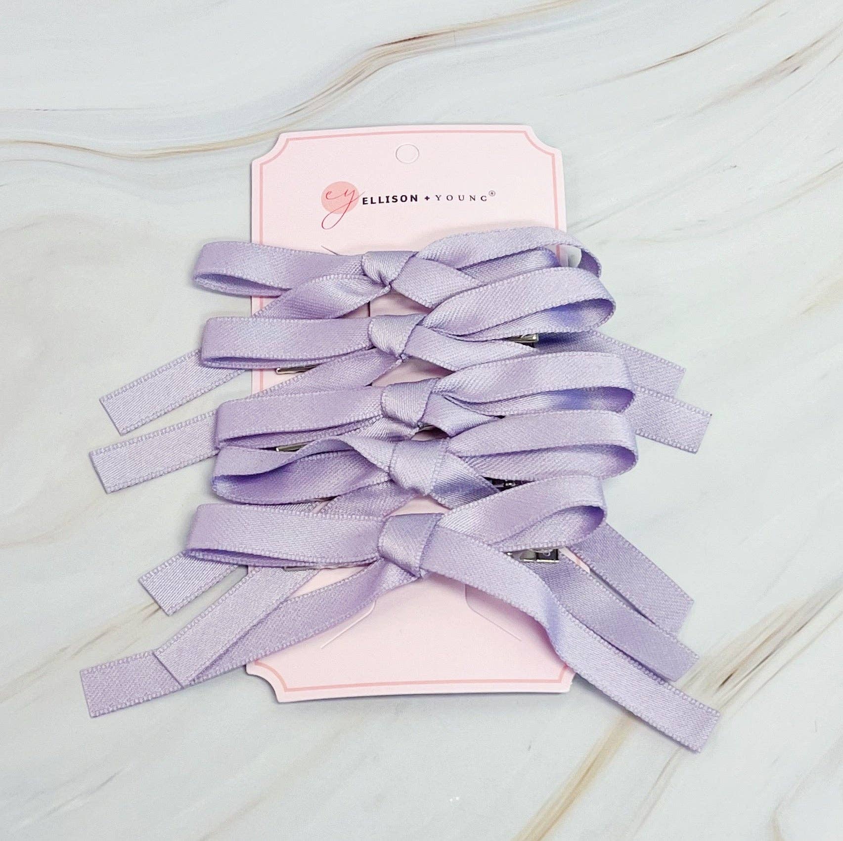 Ellison+Young - Wholesale Hair Clip - Women's - Solid Bow Hair Clip Set Of 57