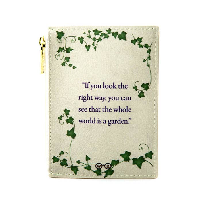 Well Read Company - Vente Porte-monnaie – femme - Porte-monnaie The Secret Garden Gris1