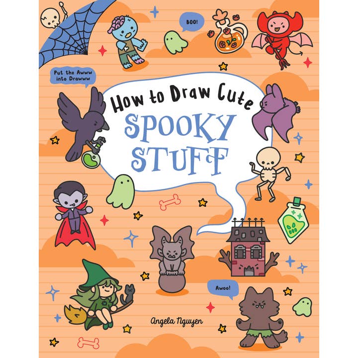 Hachette Book Group - Wholesale Coloring & Activity Book - Kids & Baby - How To Draw Cute Spooky Stuff