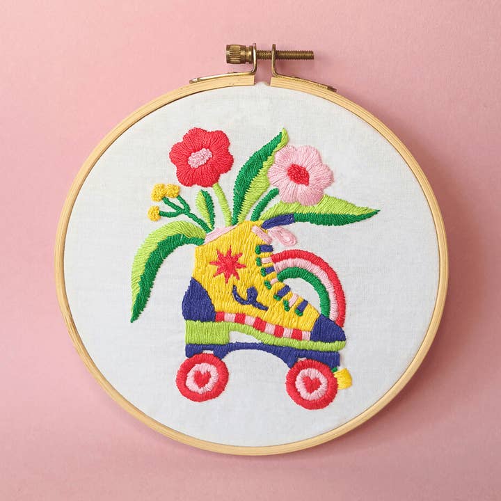 Kit de broderie Roller flower | By Limistic pour la vente par Mellow