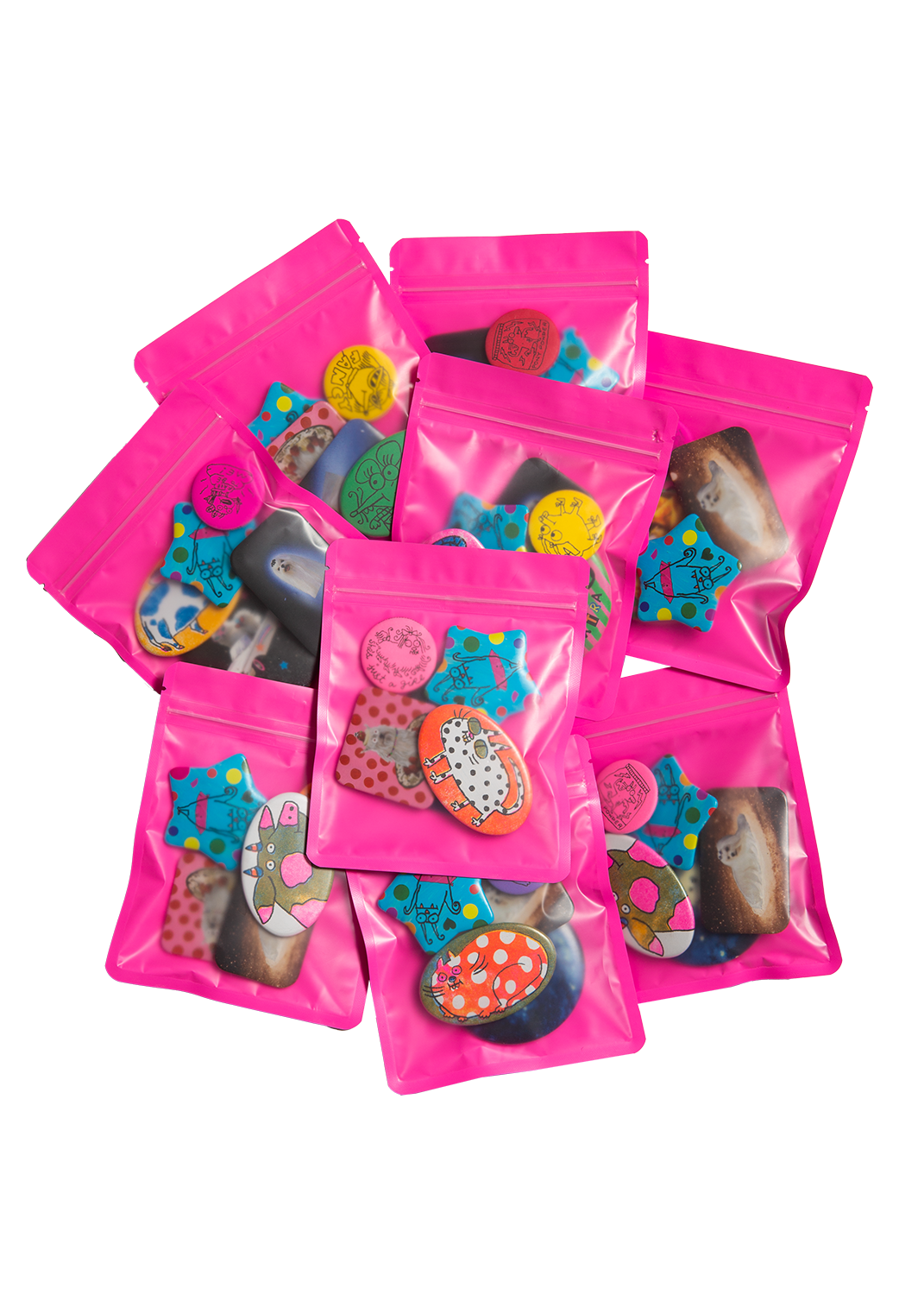 gentle thrills - Wholesale Lapel Pin/Button - chaos mode button bag1