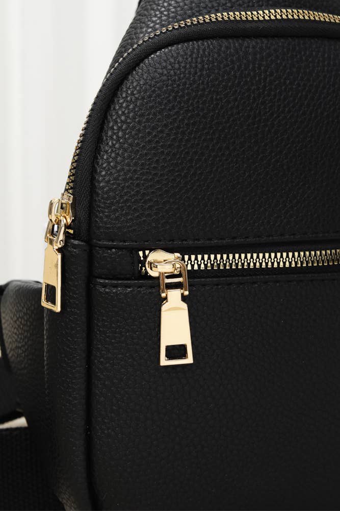 Hana – Engroshandel Crossbodytaske - Dame – Solid PU slynge taske12