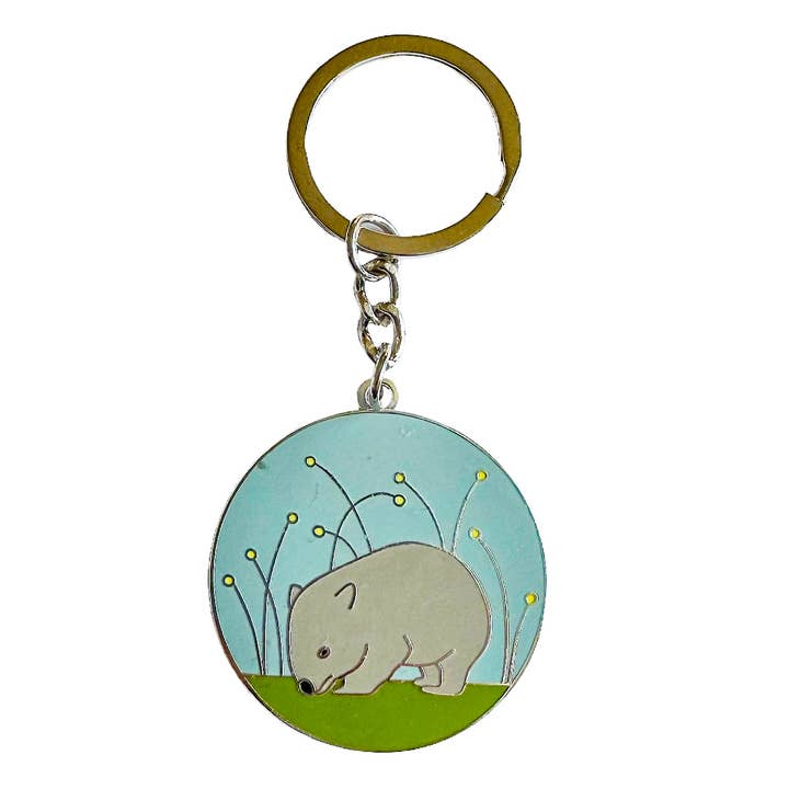 Wombat Keyring for wholesale by Red Parka