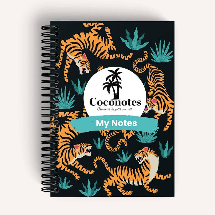 Tema notesbog
MINE NOTER — TIGER for engroshandel hos La madame organisée