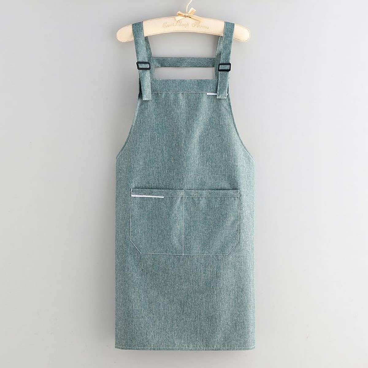 ACCITY - Wholesale Apron - Fabric coating Solid Color apron with pockets bulk_CWMM20370