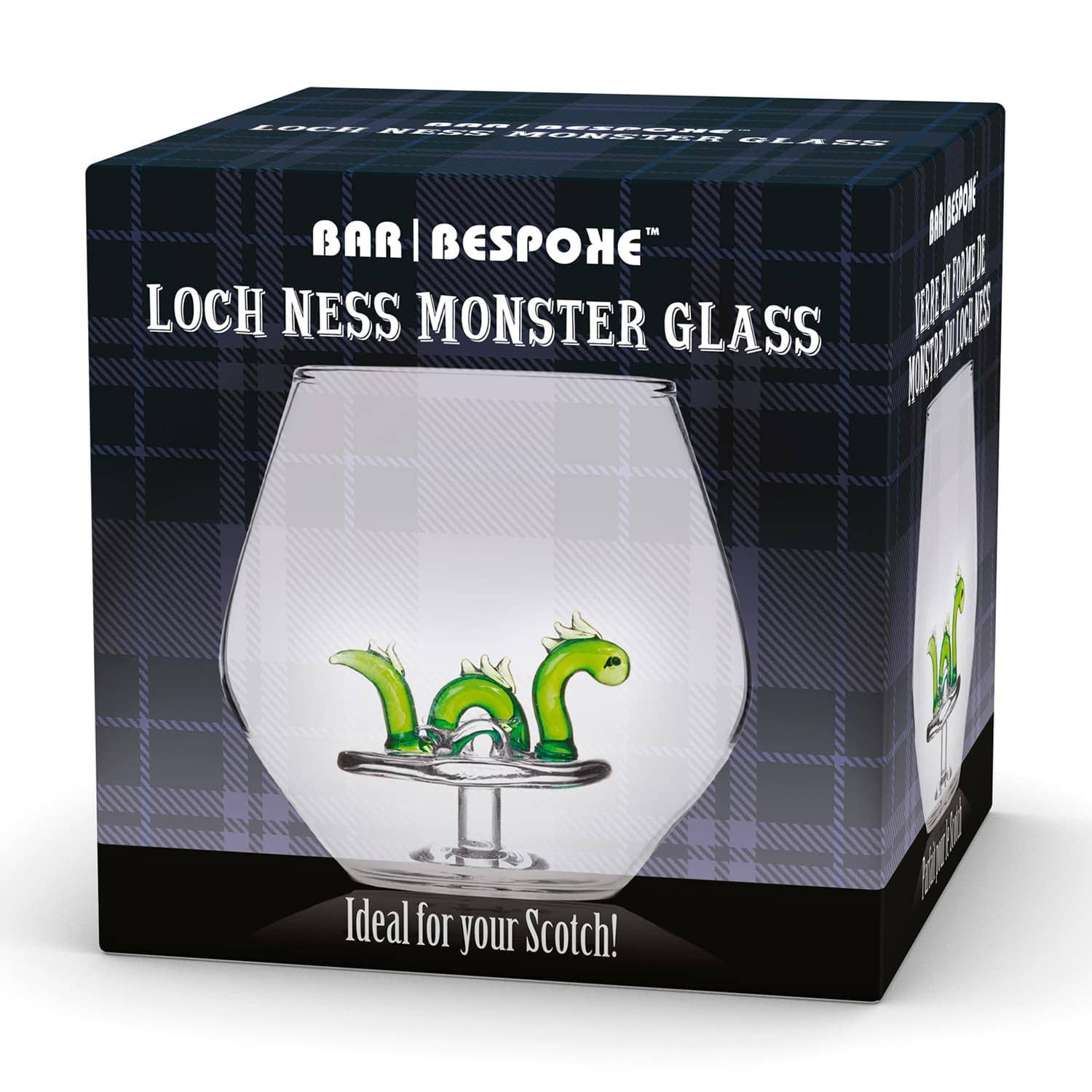 Wholesale Gifts Tomorrow – wholesale Cocktail/liquor glass – Nessie in a Stemless Glass Cocktail Tumbler (450ml)4